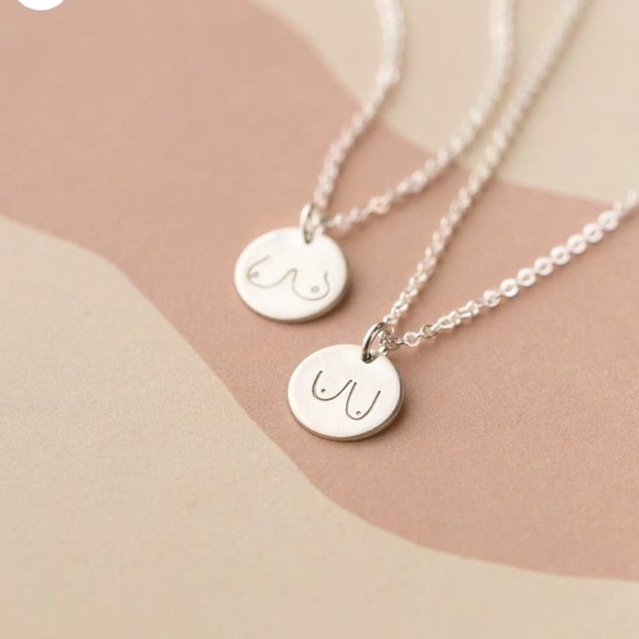 “Breast Friends” Body Beauty Feminist Necklace - Picture 2 of 15